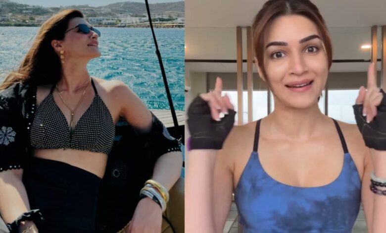 Kriti Sanon's full-body workout